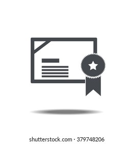 Diploma Single Icon