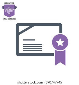 Diploma Single Icon