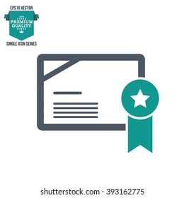 Diploma Single Icon