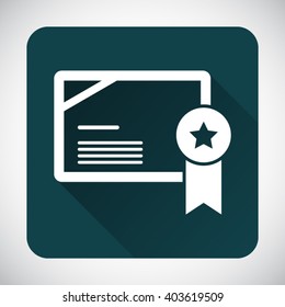 Diploma Single Icon