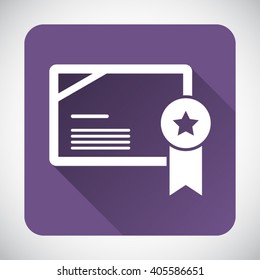 Diploma Single Icon