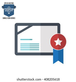 Diploma Single Icon
