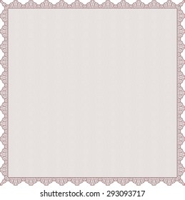 Diploma template. With background. Artistry design. Customizable, Easy to edit and change colors.