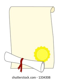 Diploma - Vector