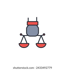 diplomacy neutrality icon. vector.Editable stroke.linear style sign for use web design,logo.Symbol illustration.