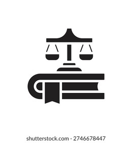 Diplomacy Prerogatives Filled Icon Vector Illustration