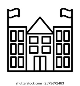 Diplomacy Vector Line Icon Design
