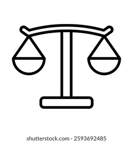 Diplomacy Vector Line Icon Design
