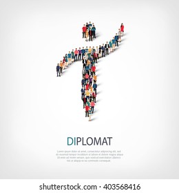 diplomat people  symbol