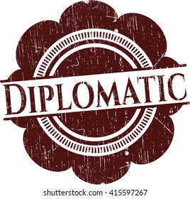 Diplomatic rubber stamp