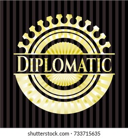 Diplomatic shiny emblem