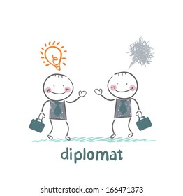 Diplomats are a good idea and bad thoughts