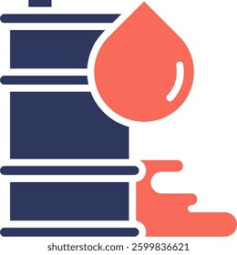 Dippel Oil Icon Element For Design And Vector