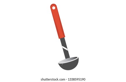 Dipper handle wood vector