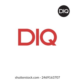 DIQ Logo Letter Monogram Design