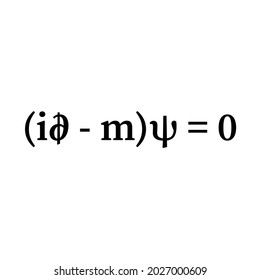 12 Dirac equation Images, Stock Photos & Vectors | Shutterstock