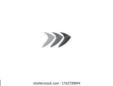 Dircetions vector logo design concept