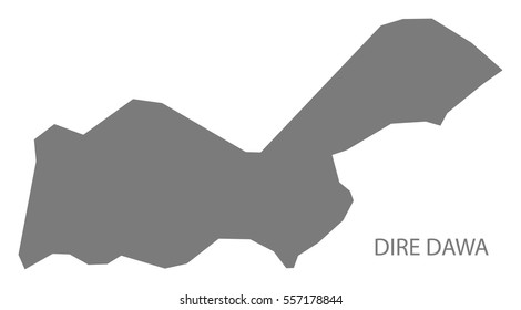 Dire Dawa Ethiopia Map Dire Dawa Ethiopia Map Grey Stock Vector (Royalty Free) 557178844 |  Shutterstock