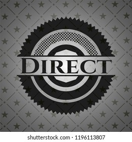 Direct black emblem. Vintage.