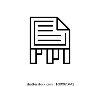 Direct line icon. Vector symbol in trendy flat style on white background. Business sing for design.