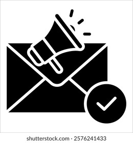 Direct Marketing Icon Element For Design