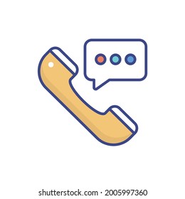 Ilustración de icono de relleno de contorno plano del vector de marketing directo. archivo EPS 10 
