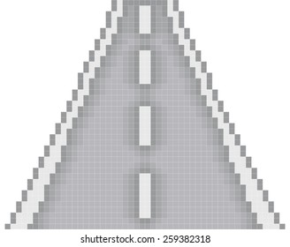 direct road pixel art
