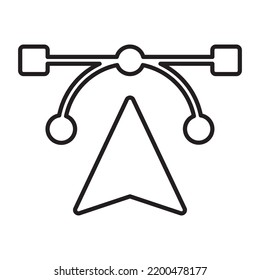 Direct Selection Tool Simple Linear Icon