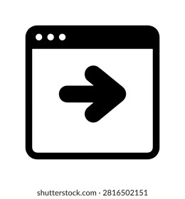 Direct Traffic Marketing Vector Icon