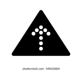 up direction arrow black silhouette icon sign symbol logo vector image direction arrow