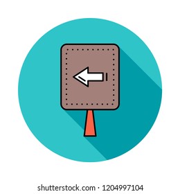 direction   arrow  board 