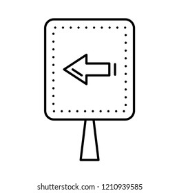direction   arrow  board 