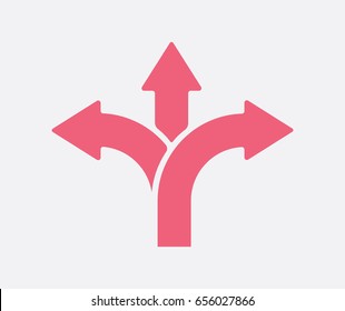 Direction Arrow Concept