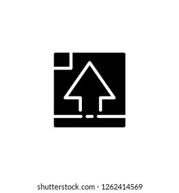 Direction Up Arrow Icon , App User Interface Essential