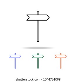direction arrow icon. Elements of simple web icon in multi color. Premium quality graphic design icon. Simple icon for websites, web design, mobile app, info graphics