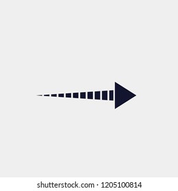 direction arrow icon, vector illustration. arrow