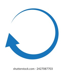 direction arrow on a white background eps 10