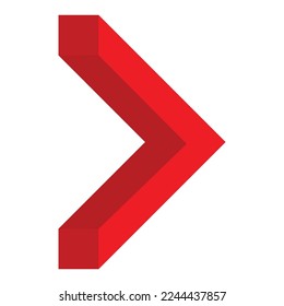 Direction Arrow Symbol vector illustration