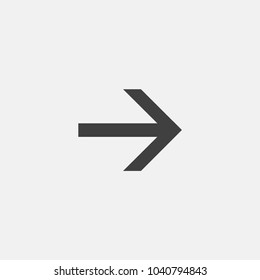 direction arrow vector icon