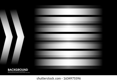 Direction arrow white on the black background design vector