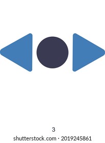  Direction or Arrows or Drag Icon Concept