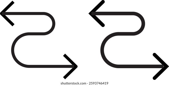 Direction arrows for transfer icon set .sync, migration data color symbol
