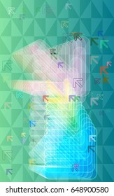 direction art background
