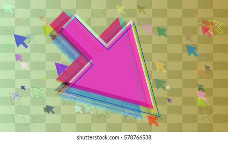 direction background art