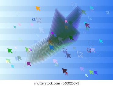 direction background design