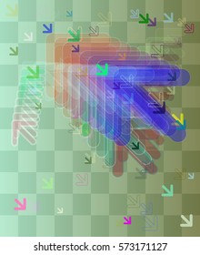 direction background icon