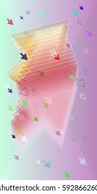 Direction Background Pattern Stock Vector (Royalty Free) 592866260 ...