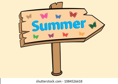 The direction by summer