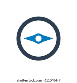 Direction Compass Icon