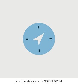 direction compass vector icon north east west south travel